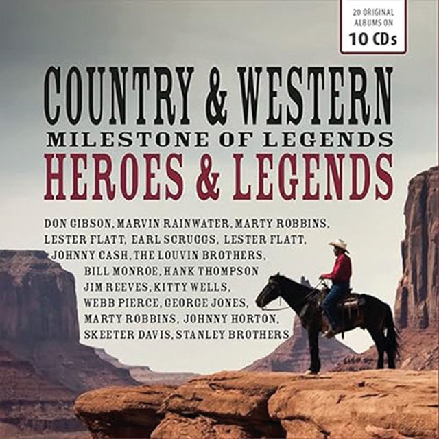 Country and Western Heroes 10 CD