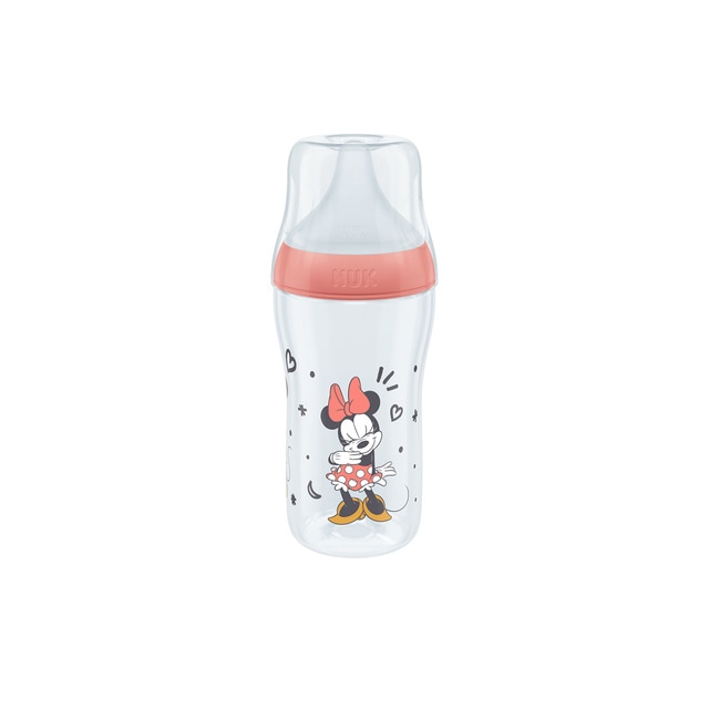 Biberón polipropileno Nuk Perfect Match Disney 260ml con control de temperatura
