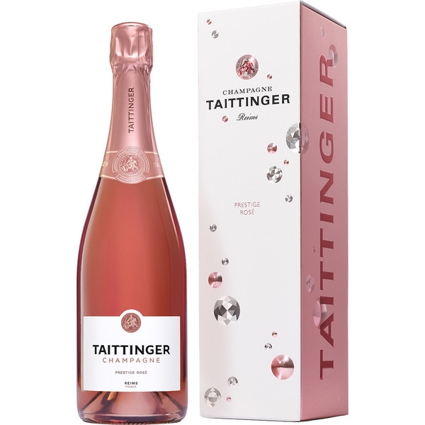 Prestige rosé champagne bottle 75 cl