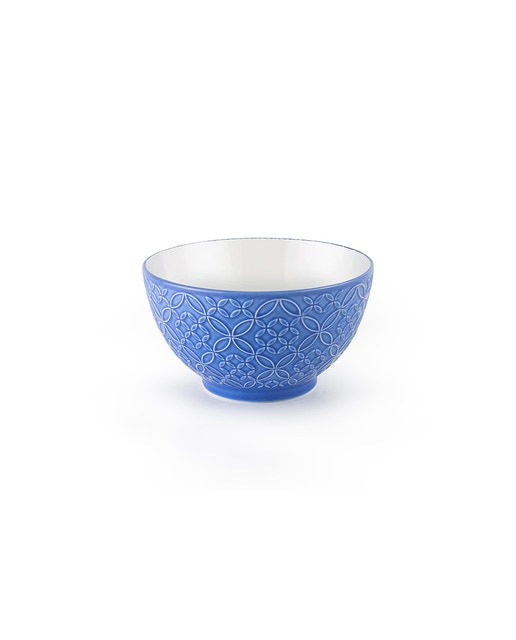 Bol cerámico jardin blue 0,55 lt