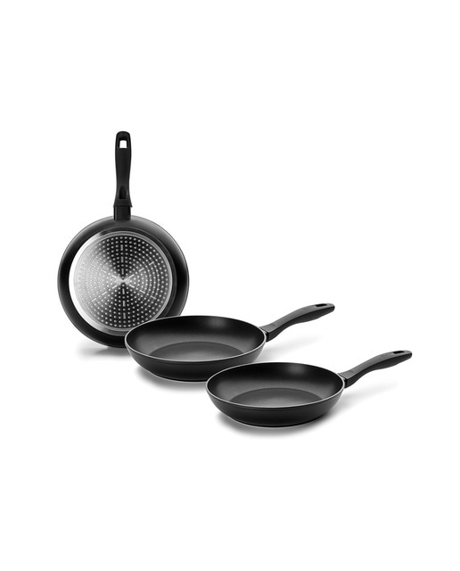 Lote 3 Sarténes chef style 18+22+26 cm