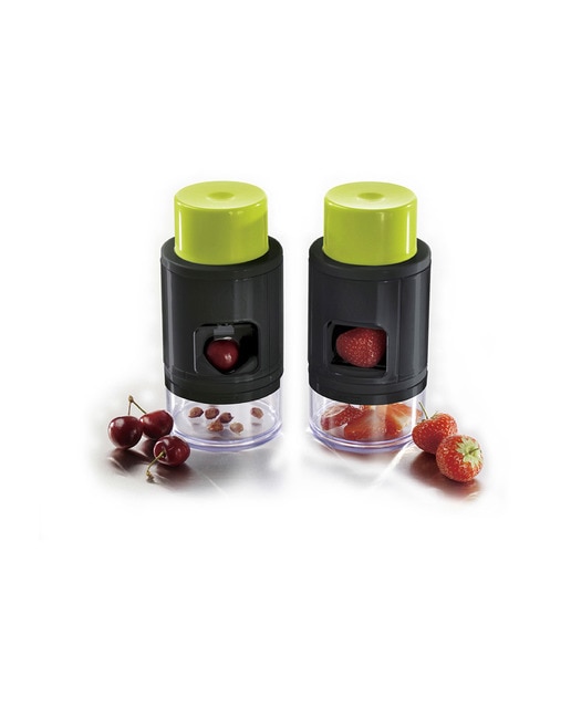 Deshuesador cerezas+laminador fresas
