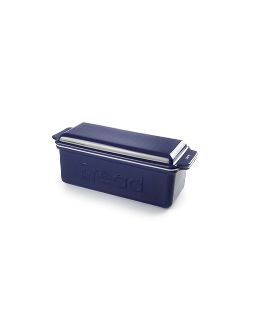 Molde para pan con tapa blue