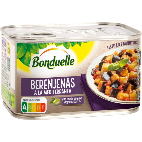 Beringela à Mediterrânea lata 375 g