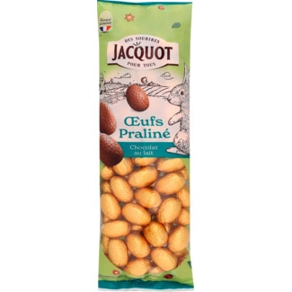 Jacquot Ovinhos de Chocolate Praliné embalagem 594 g