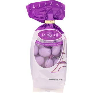 Jacquot Amêndoas Cobertas Chocolate Lilás embalagem 170 g