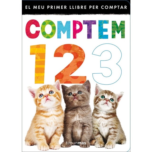 El meu primer llibre per comptar: Comptem 1,2,3 (Tapa dura)