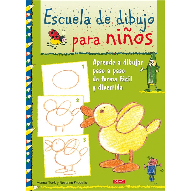 Escuela de dibujo para niños: Aprender a dibujar paso a paso de forma fácil y divertida.