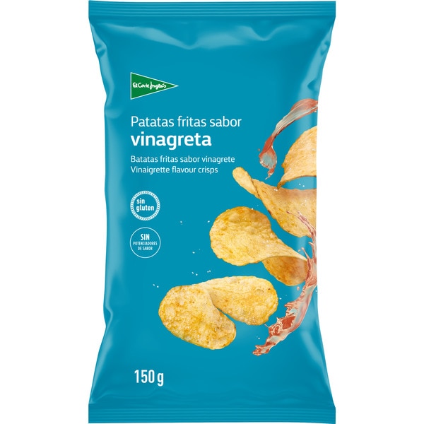 patatas fritas sabor vinagreta Sin Gluten bolsa 150 g