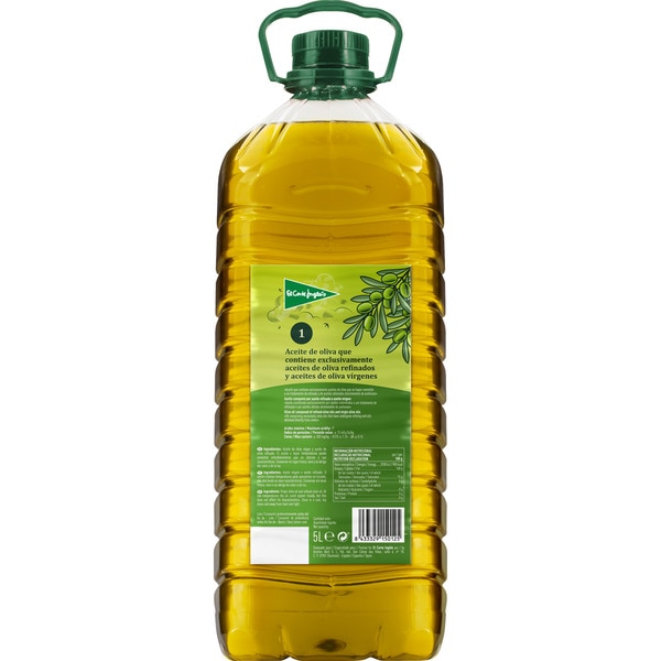 precios El Corte Ingles Aceite De Oliva Intenso 1º Contiene Aceites Refinados Y Vírgenes Garrafa 5 L en Hipercor