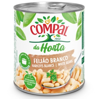 Compal Feijão Branco da Horta lata 845 g
