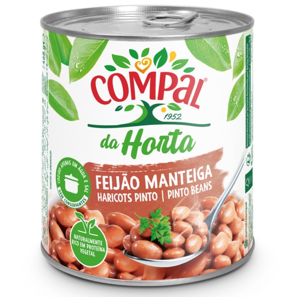 Feijão Manteiga da Horta lata 845 g