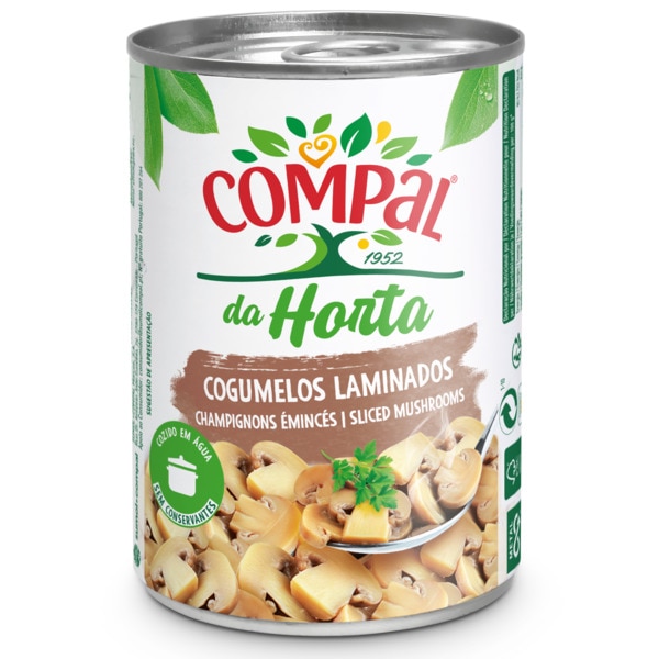 Cogumelos Laminados da Horta lata 290 g