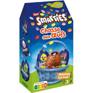 Nestlé Mini Ovos Smarties 7X17,5g embalagem 87,5 g