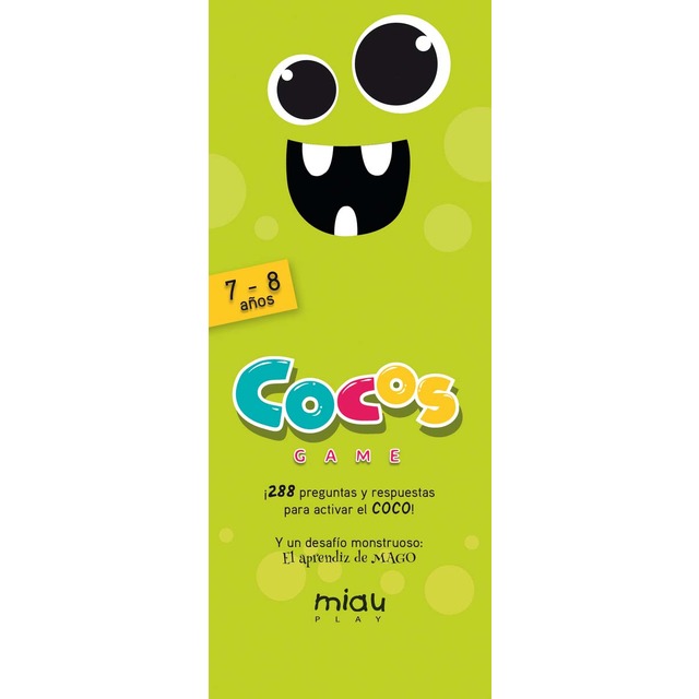 Cocos game 7-8 años: 288 preguntas y respuestas para darle al coco (Tapa blanda)