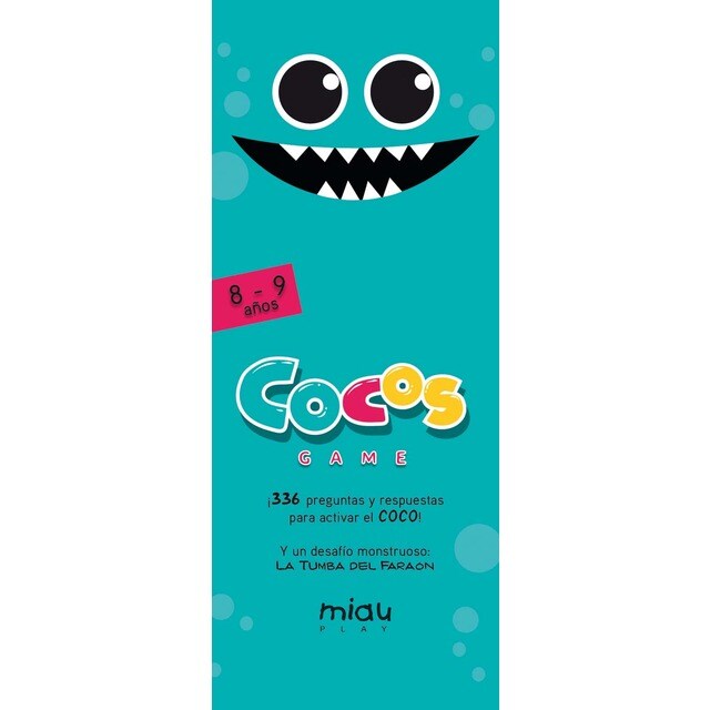 Cocos game 8-9 años: 336 preguntas y respuestas para darle al coco (Tapa blanda)