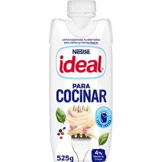 precios Ideal Leche Evaporada Parcialmente Desnatada Para Salsas Y Cremas Brik 525 G en Hipercor