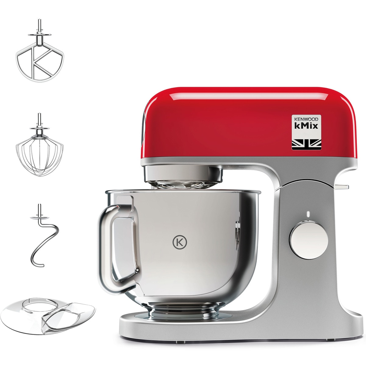 Kenwood – Robot de cocina amasadora Kenwood kMix KMX750RD.