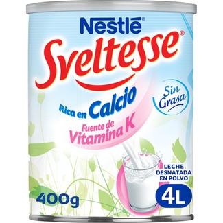 precios Nestle Sveltesse Leche Desnatada En Polvo Rica En Calcio Bote 400 G en Hipercor