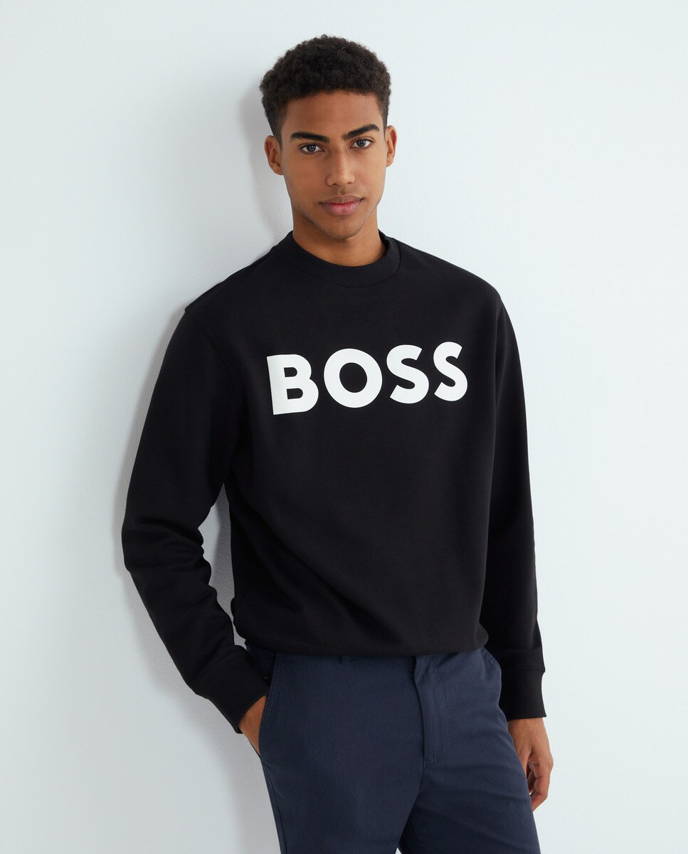 Sweatshirt com logótipo Preto-2