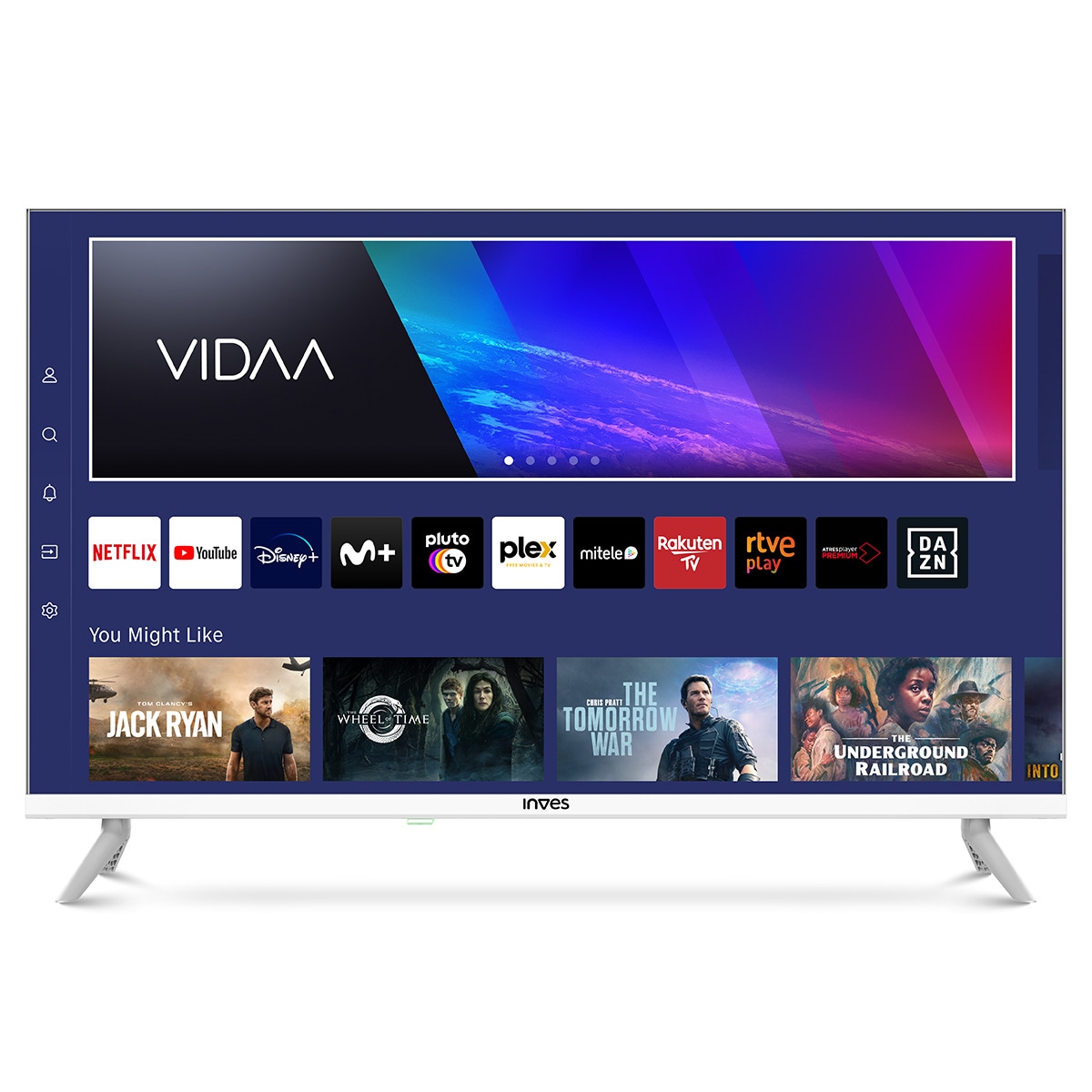 Imagen 0 de TV LED 81cm (32") Inves LED-324VDAB, HD, Smart TV