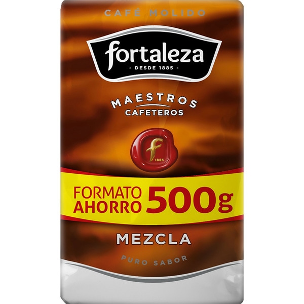 Maestros Cafeteros gemahlener Kaffee Mischröstung Paket 500 g