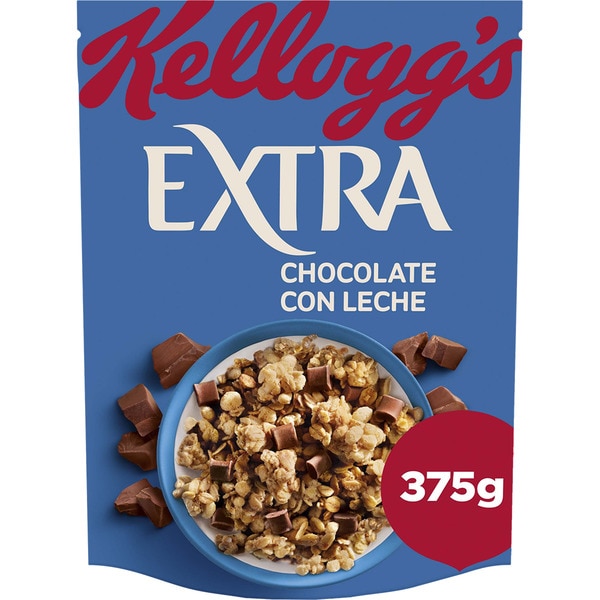 cereales de desayuno con chocolate con leche paquete 375 g