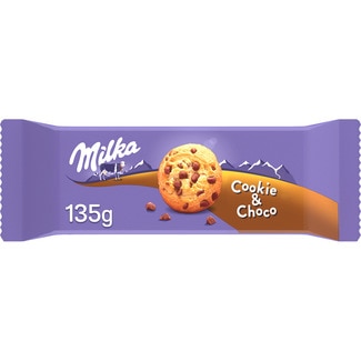 MILKA Choco cookies paquete 135 g