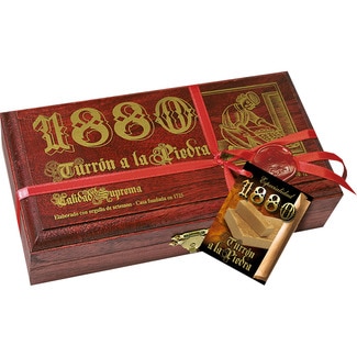 1880 Weicher Turrón Spitzenqualität Tafel 300 g