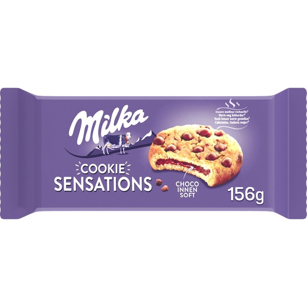 Cookies Sensations with a chocolate centre packet 156 g