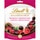 LINDT SENSATION FRUIT perlas de chocolate negro con corazón de frambuesas y arándano rojo bolsa 150 g