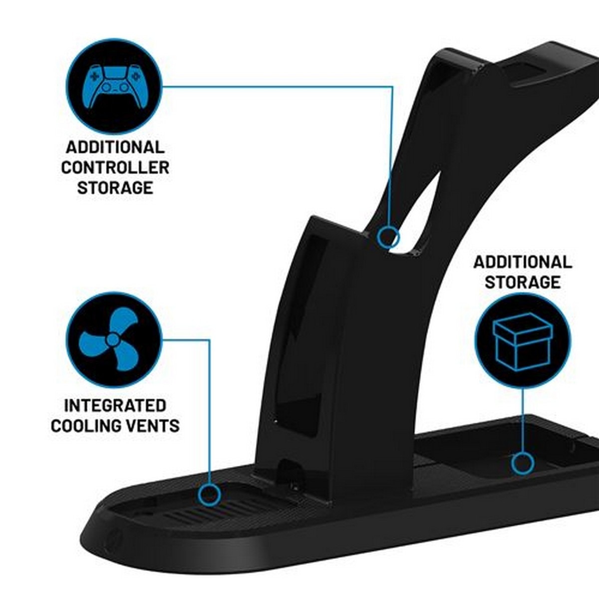 Ultimate Gaming Station para PlayStation 5 - Preto 5