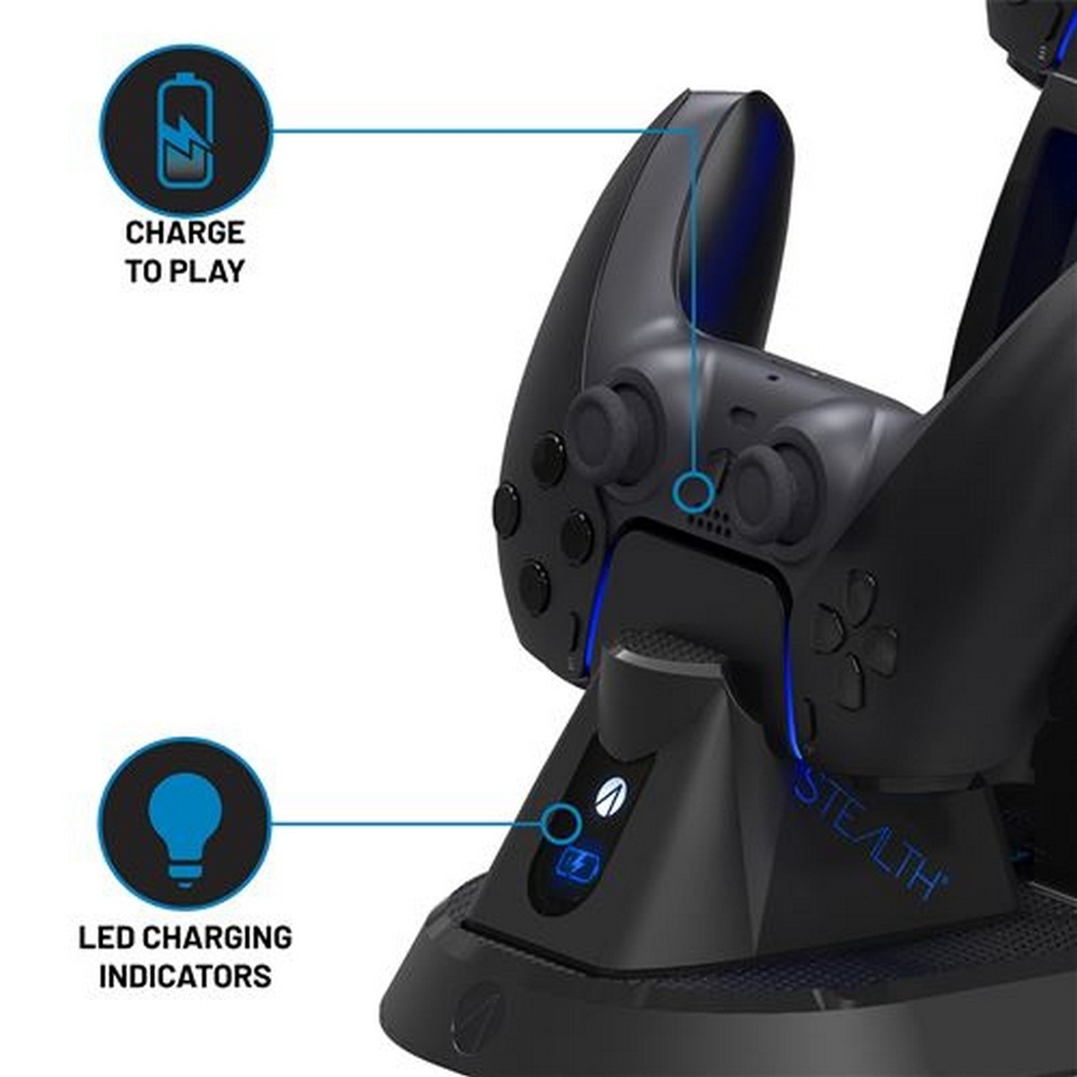 Ultimate Gaming Station para PlayStation 5 - Preto 7