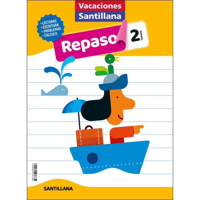 VACACIONES SANTILLANA 2 PRIMARIA ACTIVIDADES DE REPASO PARA EL VERANO  (Tapa blanda)