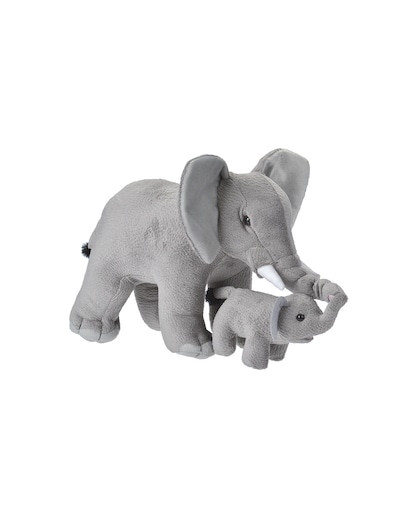 Peluche Mamá y Bebé Elefantes Wild Republic