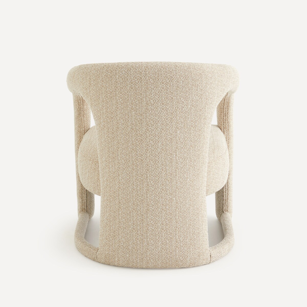 Poltrona Estofada Ofra Bege-4