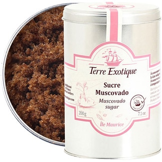 TERRE EXOTIQUE azúcar moscovado integral de caña de Isla Mauricio tarro 200 g