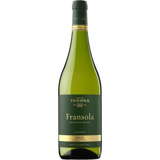 FRANSOLA sauvignon blanc white wine DO Penedés bottle 75 cl