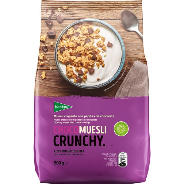 Knuspermüsli mit Schokoladenperlen Karton 500 g