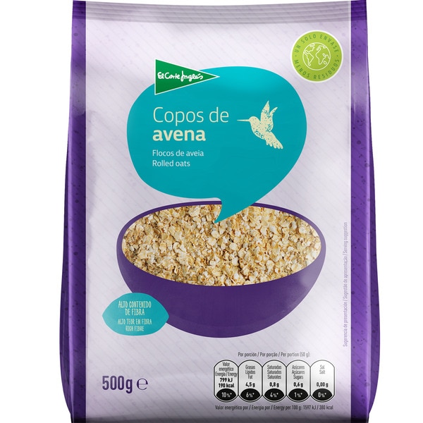 oat flakes bag 500 g