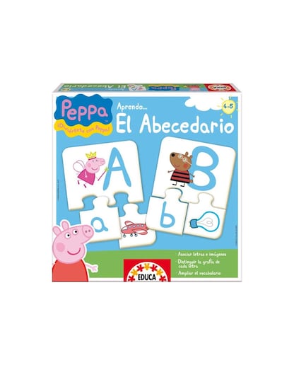 Aprendo el abecedario Peppa Pig Educa Borrás