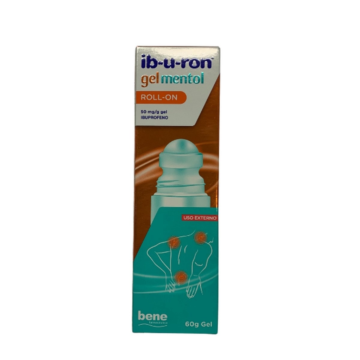 Imagem 0 de ib-u-ron gel mentol roll-on 50 mg/g - 60 g