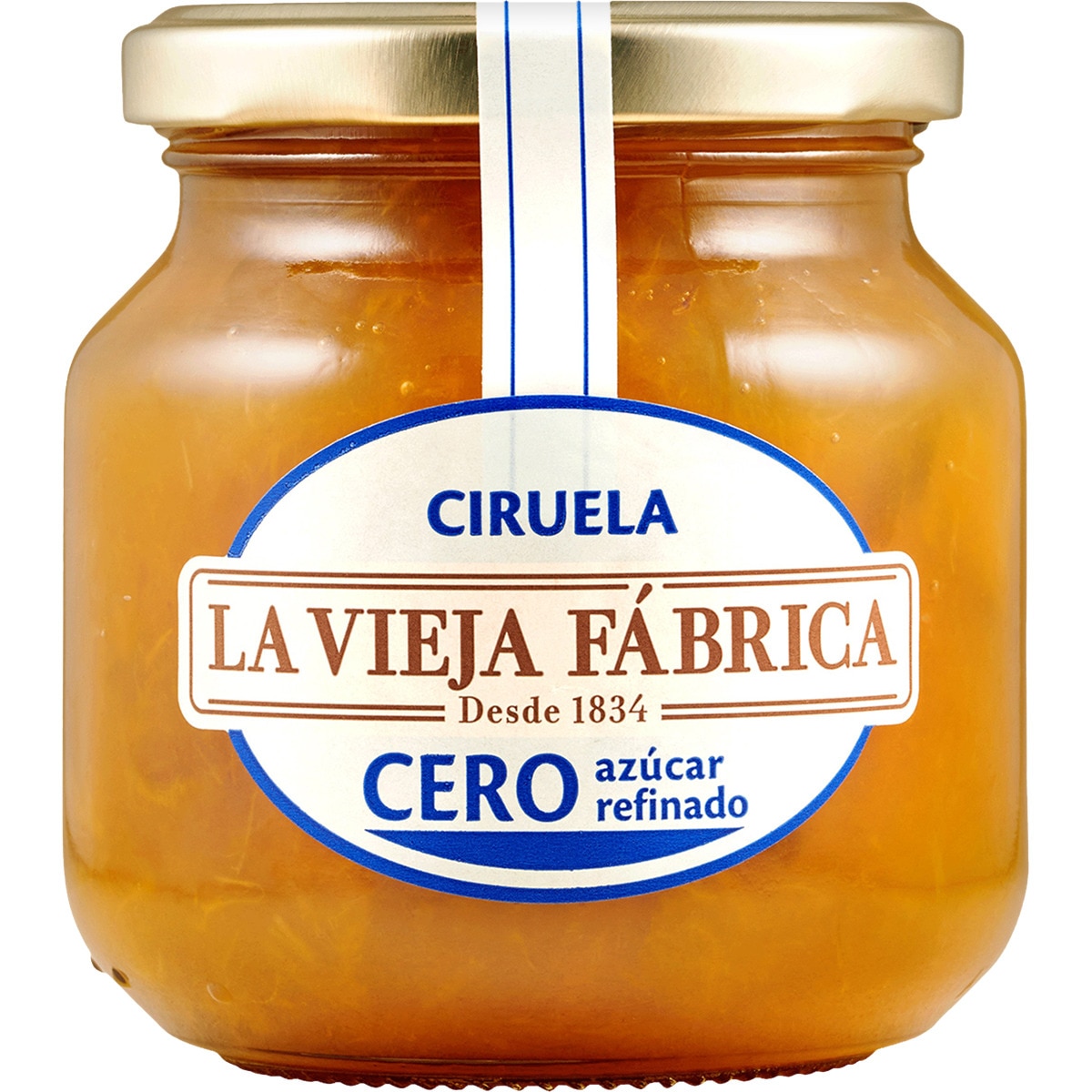 Cero mermelada de ciruela cero azúcar refinado