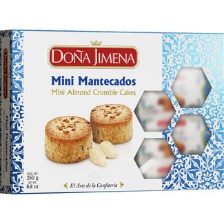 DOÑA JIMENA Mini-Mantecados Schmalzgebäck mit Mandeln Karton 250 g