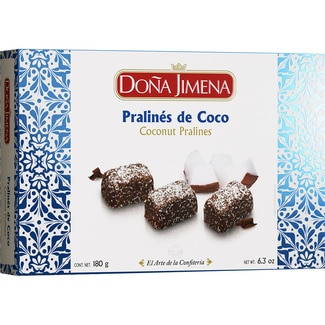 DOÑA JIMENA prálines de coco estuche 180 g