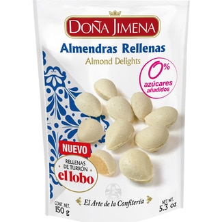 DOÑA JIMENA Gefüllte Mandeln 0% Zuckerzusatz Tasche 150 g