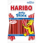 Balla Stixx regaliz relleno sabor fresa nata bolsa 160 g