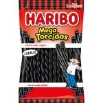 Mega Torcidas schwarze Lakritzstangen Tasche 160 g