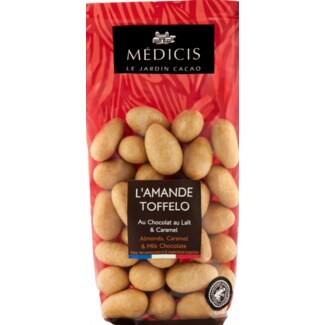 Medicis Amêndoas de Caramelo e Chocolate de Leite embalagem 200 g