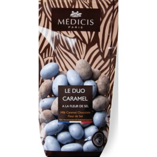 Medicis Amêndoas Duo de Caramelo e Flor de Sal embalagem 200 g